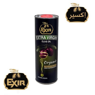 روغن زیتون فرابکر اکسیر ۷۵۰ میلی‌لیتر قوطی فلزی