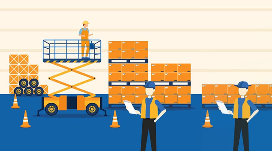 What is a scissor lift?