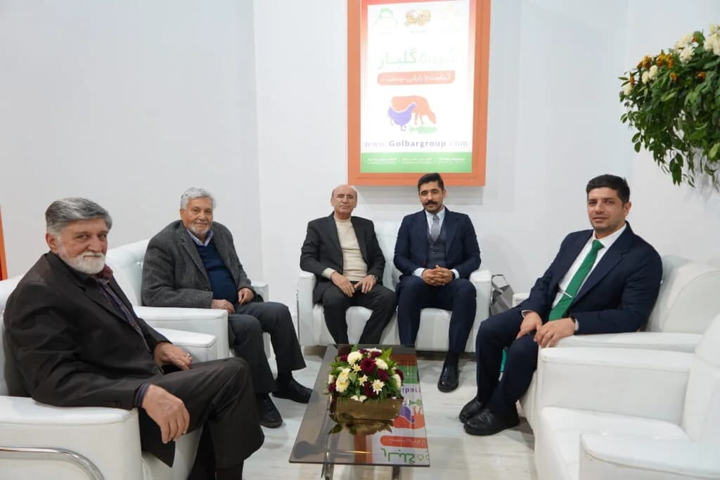Golbar Navid Bahar at the Nineteenth International Exhibition of Livestock and Poultry in Mashhad (Azar 1403)