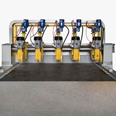 Sentenza su 5 teste di lastra design Simak