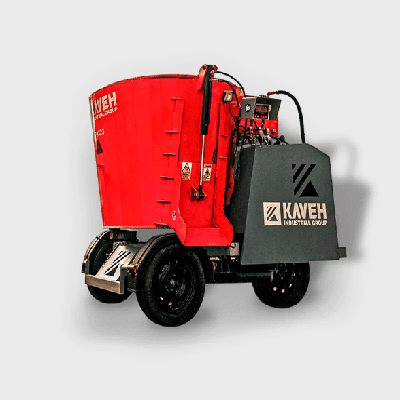 Futtermischer mit einem Volumen von 4 Kubikmetern, Modell MV40