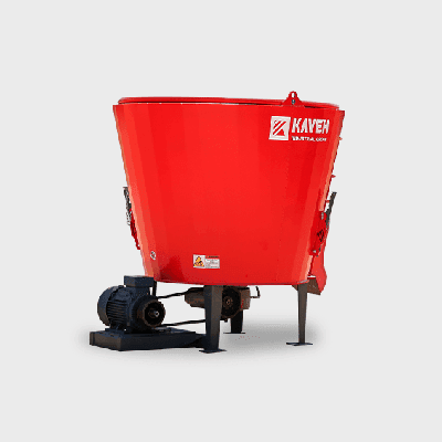 Futtermischwagen vertikal fest