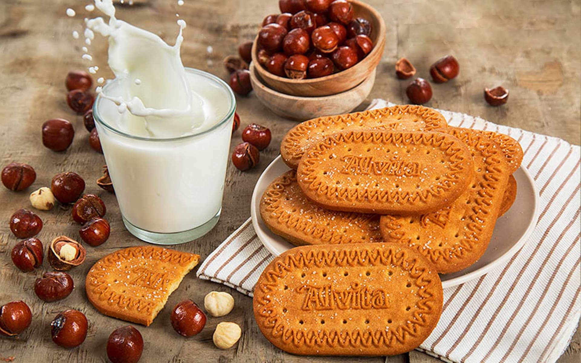 Familiarity with different types of biscuits and the variety of Alvita products