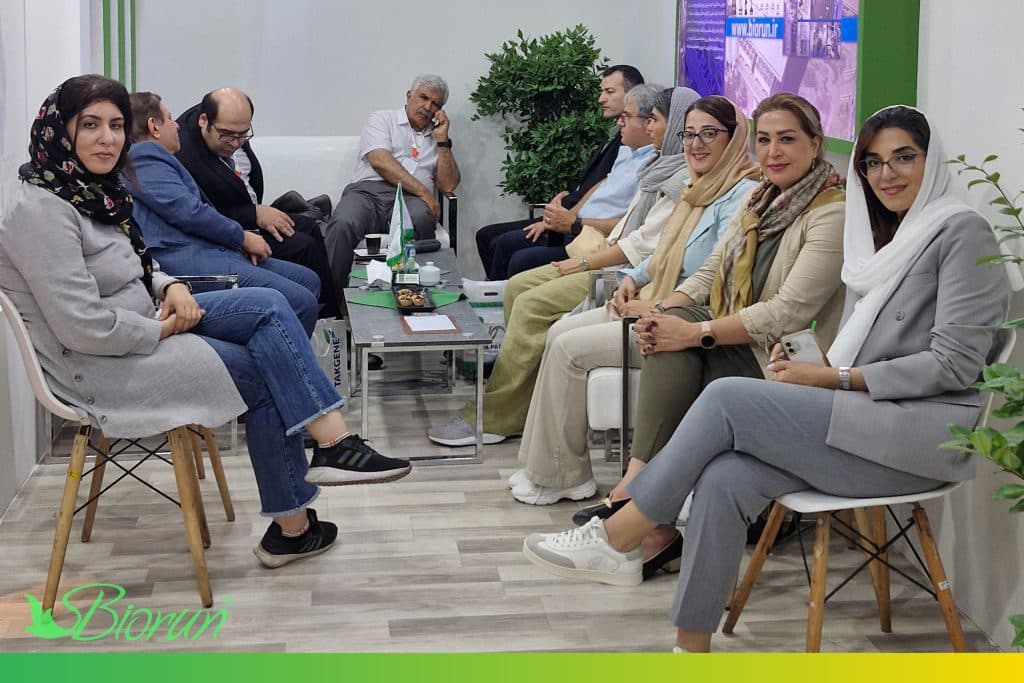 Présence de la société de biotechnologie Nature à la vingt-troisième exposition de l'élevage et des volailles de Téhéran