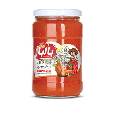 820 grams of carrot jam
