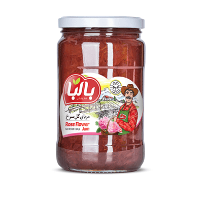 820 grams of rose petal jam