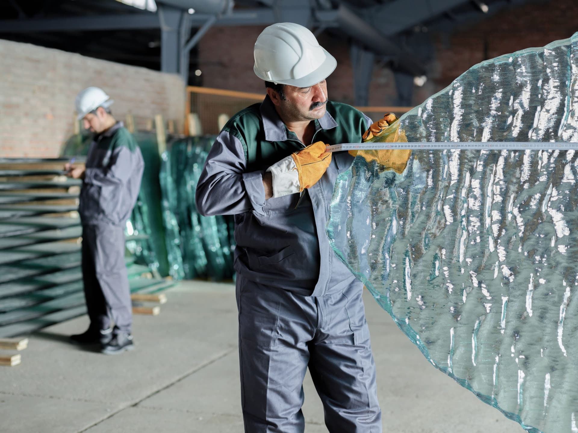 Présentation des briques en verre