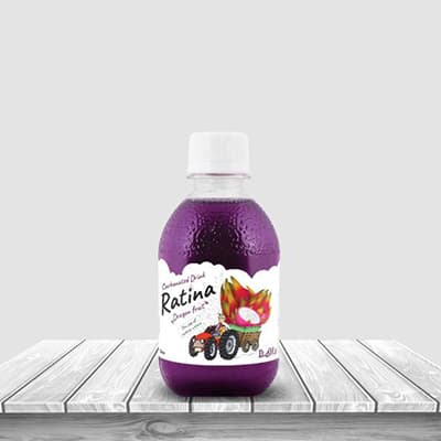 250 cc sparkling fruit soda