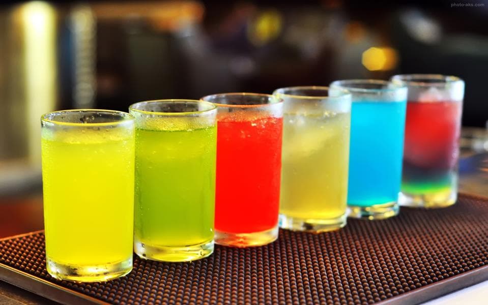 Boissons gazeuses naturelles aux fruits