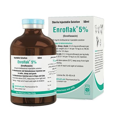 Sterile Injektionslösung Enrofloxacin 5