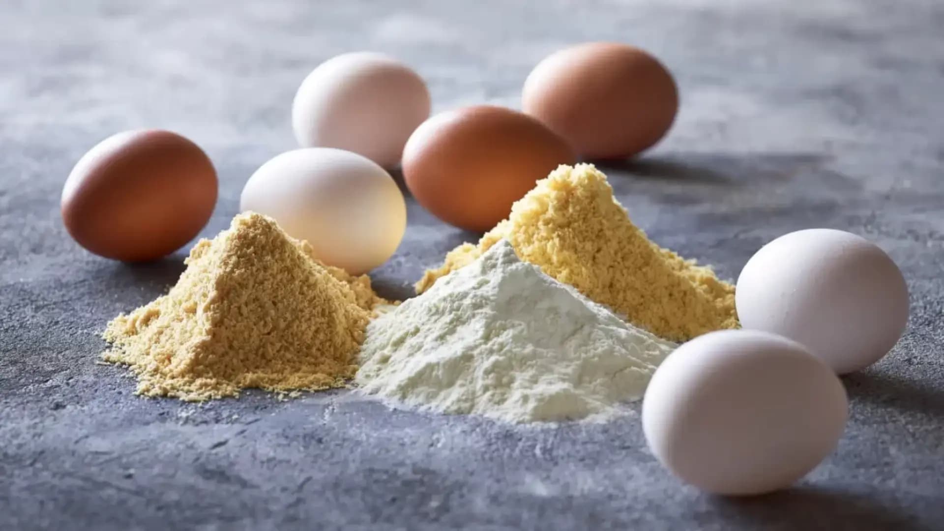 ¿Cómo se produce el polvo de huevo?
