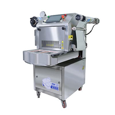 Semi-automatic vacuum sealing packaging machine