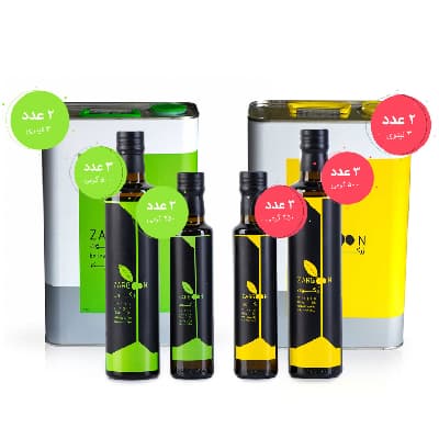 Zargun olive oil economic pack