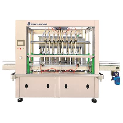 Piston cylinder linear filler