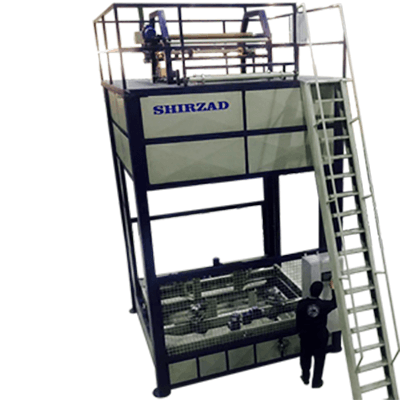Pallet stretch hood machine