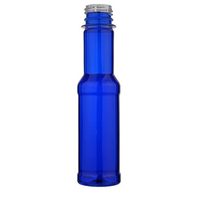 Bouteille de 150 cc, cylindrique, avec un goulot de 28.