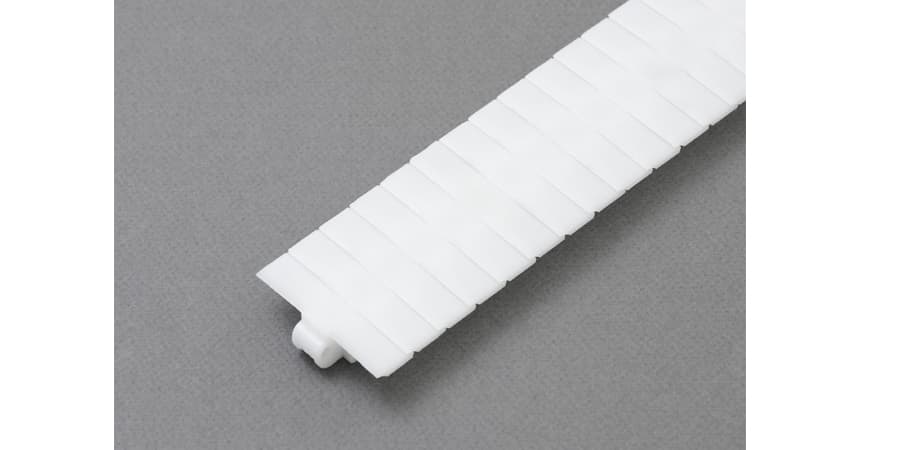 Vollständige Einführung in die flachen Ketten für die lineare Bewegung aus Polymer mit einem Schritt von 12/7 Millimeter