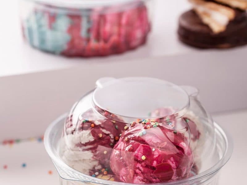 Manufacturer of ice cream containers with state-of-the-art machinery.