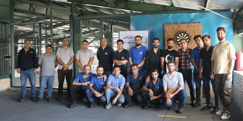 Organizzazione delle finali del torneo di freccette dell'azienda Azar Garma