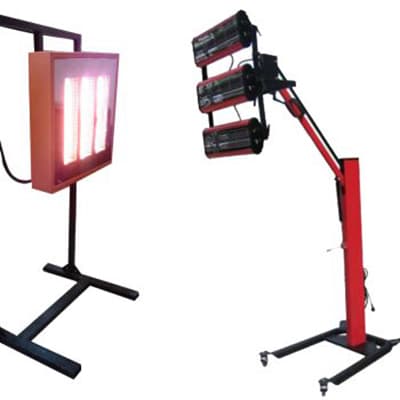 Infrared dry heat radiation panel
