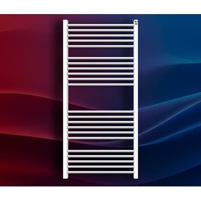 Aluminum towel dryer 120 centimeters 22 tubes