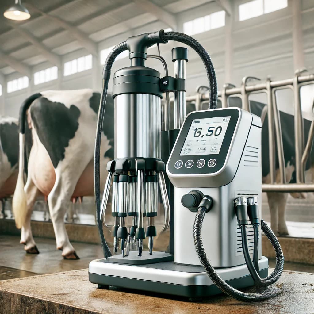 Innovación en la ordeñadora de ganado; la industria de la leche presentó una ordeñadora portátil con alta eficiencia.