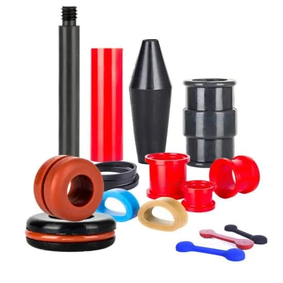 Shaping and curing of silicone elastomers