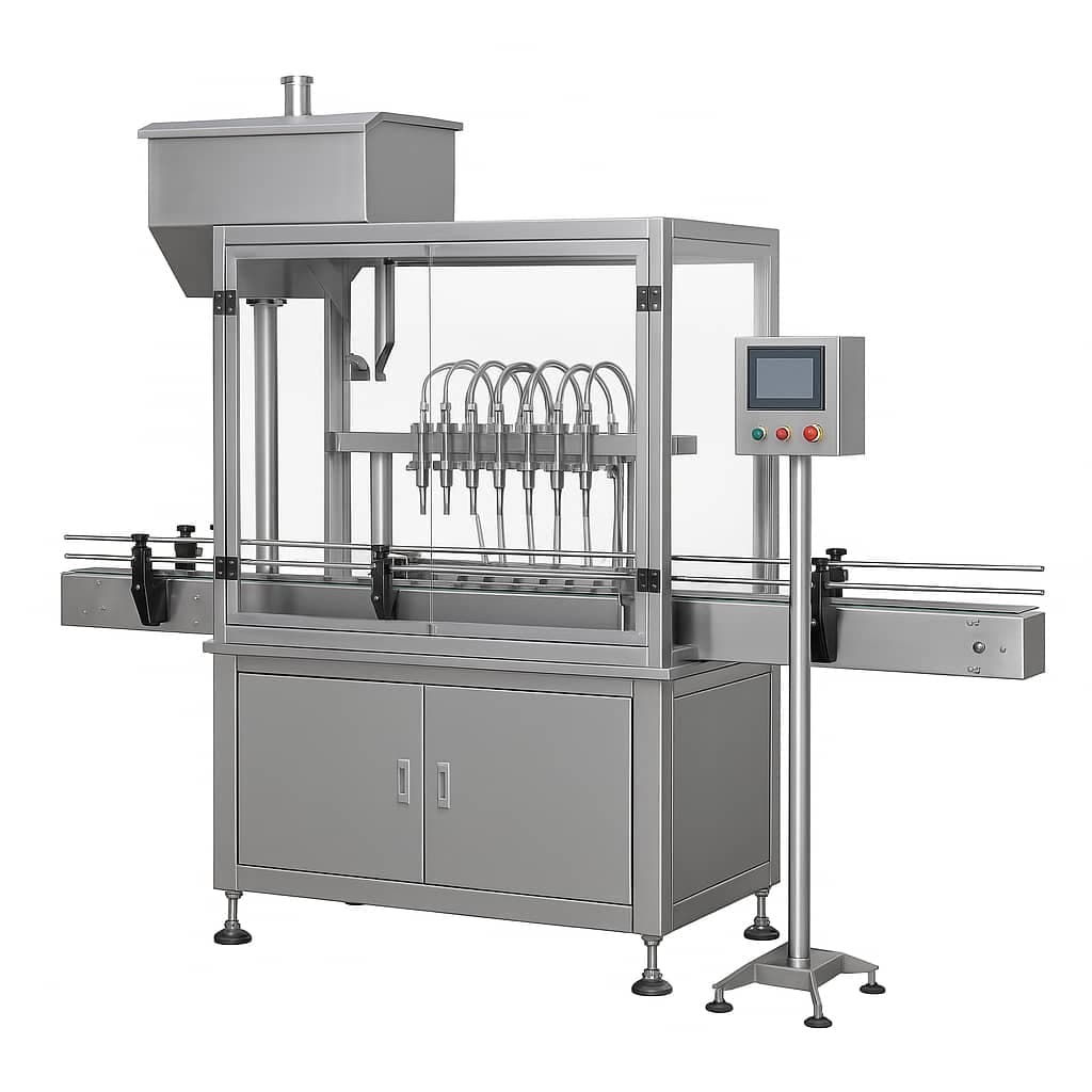 Die Maschinenbau Ostindustrie hat die OLC-Linearfüllmaschine mit einheimischer Technologie auf den Markt gebracht.