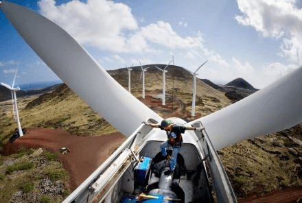¿Cómo genera electricidad un aerogenerador?
