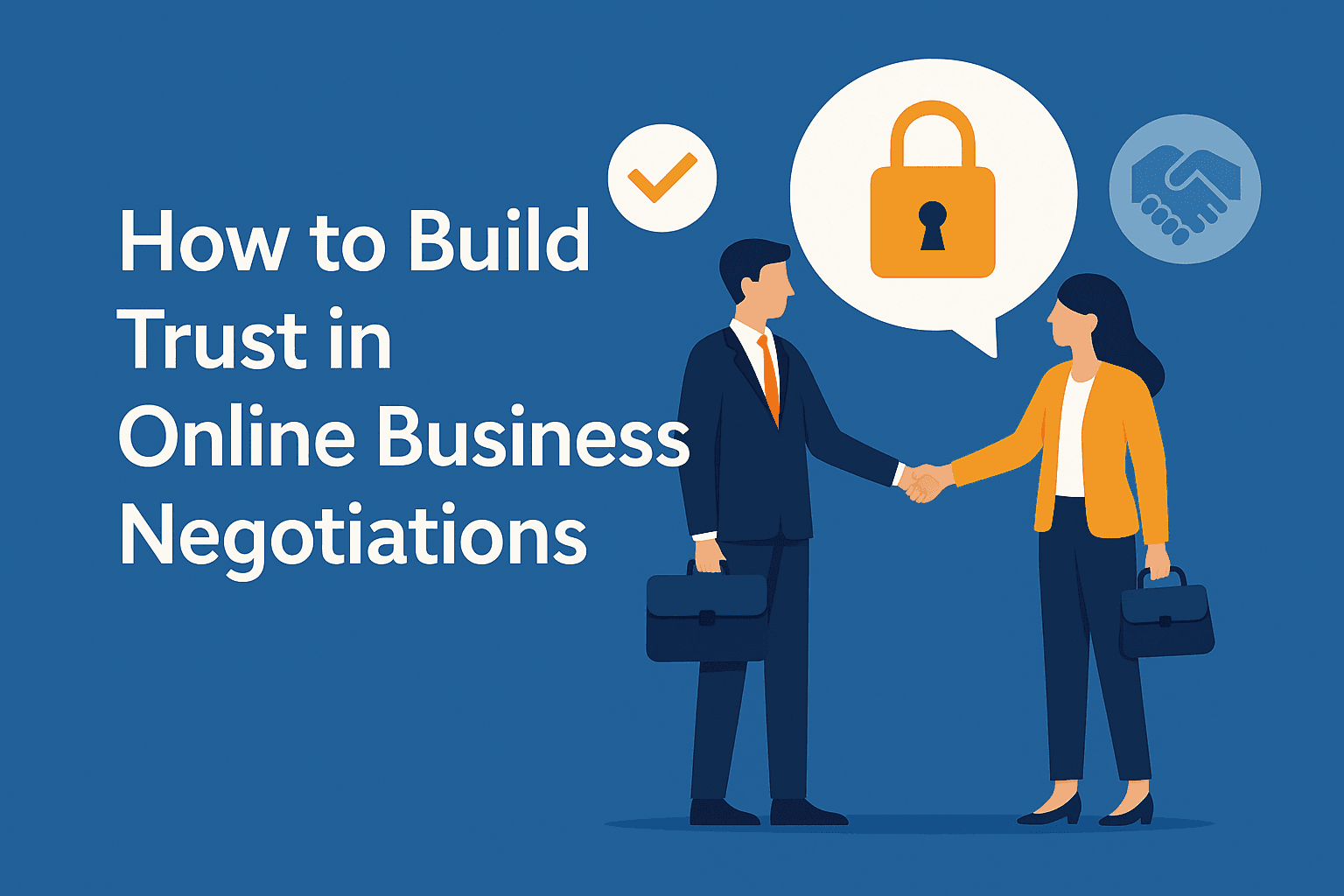 How to build trust in online business negotiations