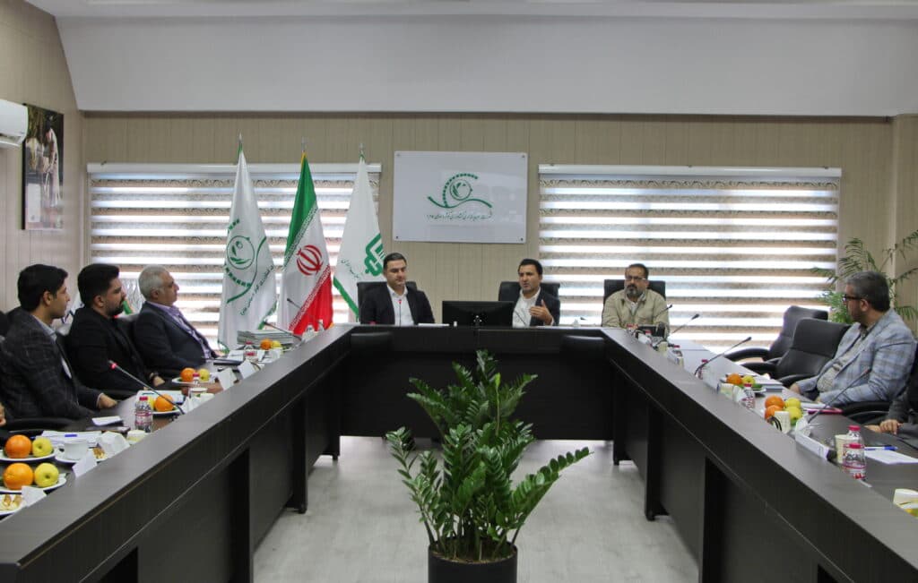 The brainstorming meeting of the managers and officials of the public relations of the Kowsar Agricultural Holding was h