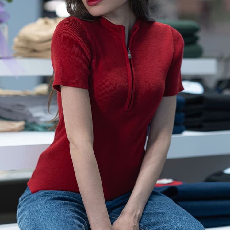 Knitted T-shirt _ Code: 410